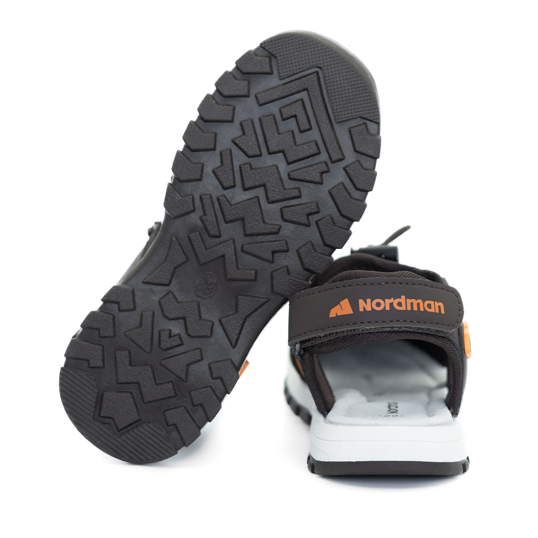 Сандалики детские Nordman Boom коричневые - фото 3