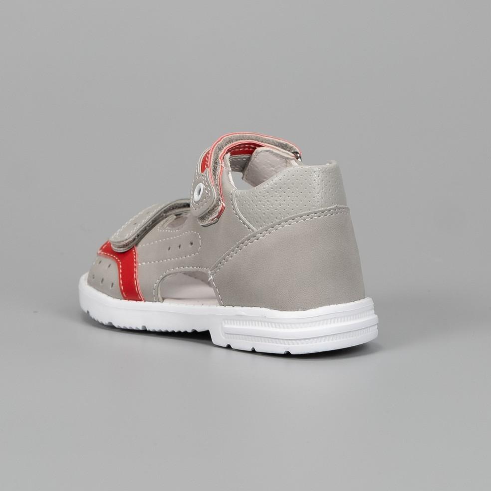 Сандалики детские Nordman Boom Серый - фото 4