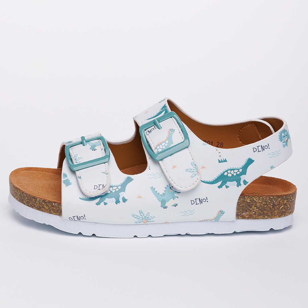 Детские летние босоножки Nordman голубые - фото 4