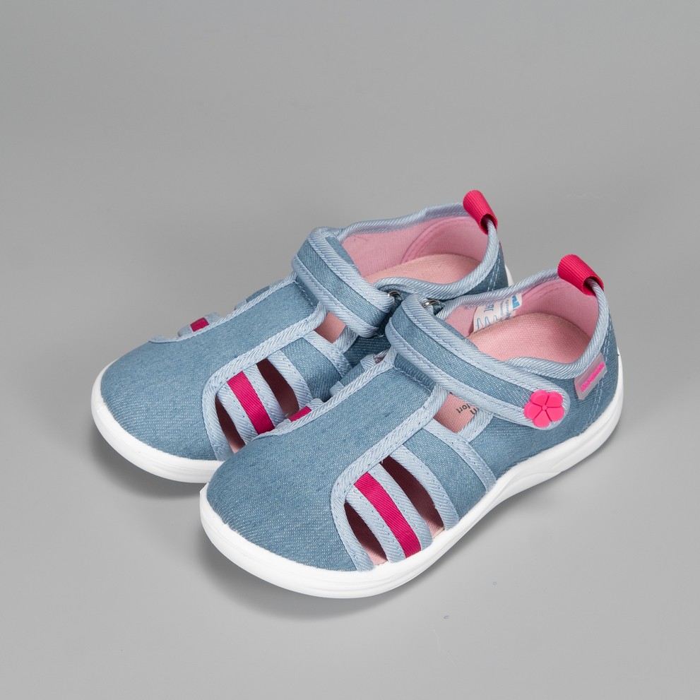 Тапочки детские Nordman Stars голубой джинс - фото 7