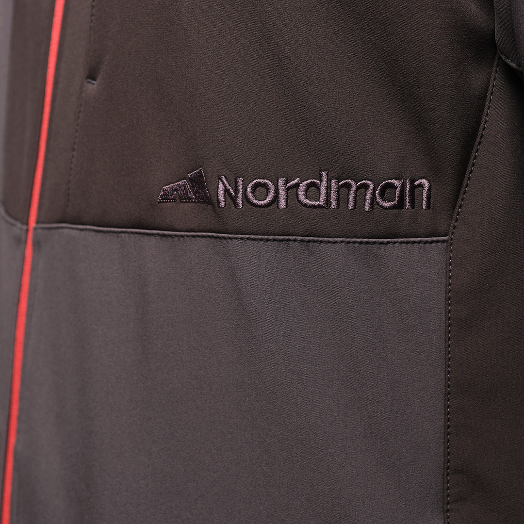 Куртка софтшел  Nordman цвет тёмно-серый - фото 5