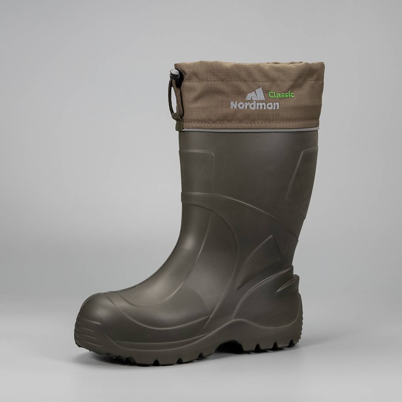 Сапоги Nordman Classic Pro до -50 ºС с меховым вкладышем оливковые - фото 2