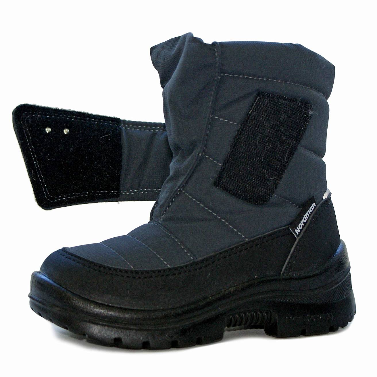 Зимние детские сапоги Nordman Smart темно-серые - фото 8