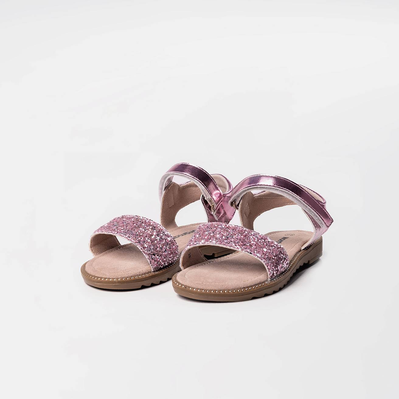 Босоножки детские летние розовые - фото 2