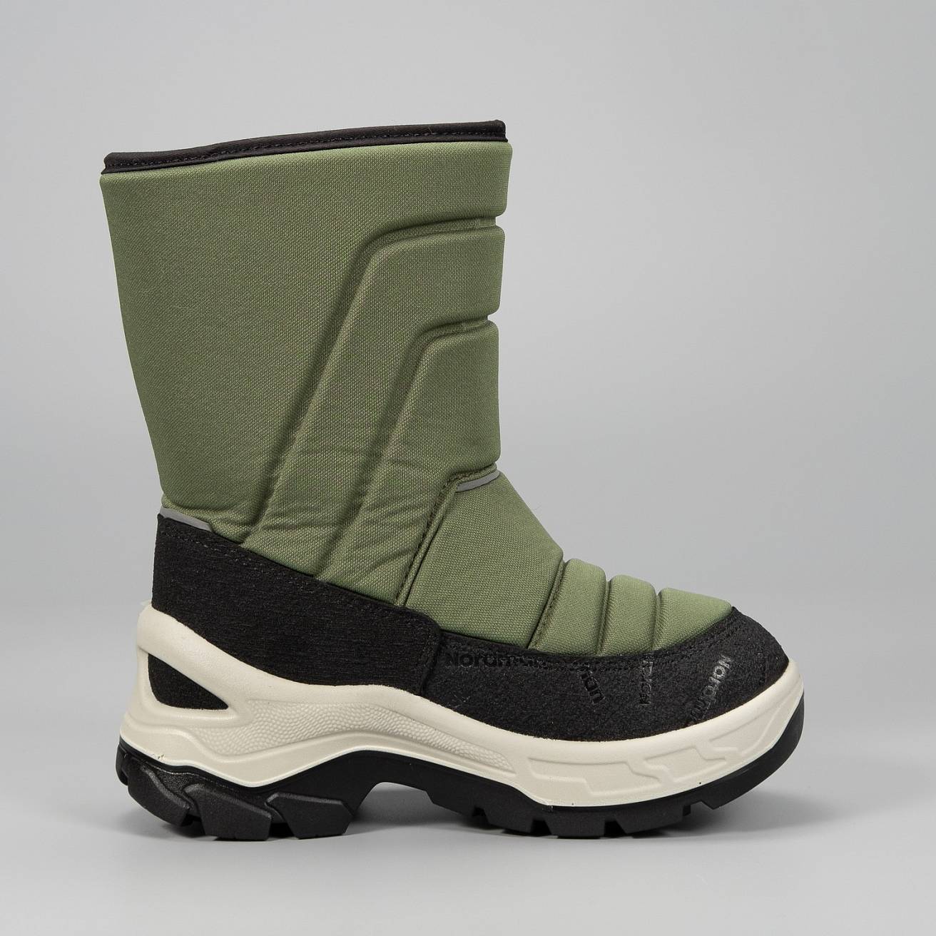 Зимние детские сапоги Nordman Lumi 2.0 хаки - фото 4