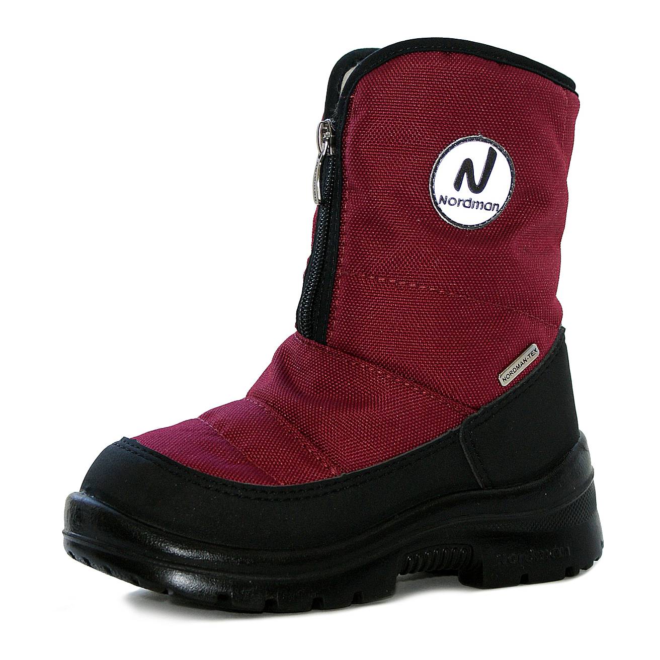 Зимние детские сапоги Nordman Next бордовые - фото 2