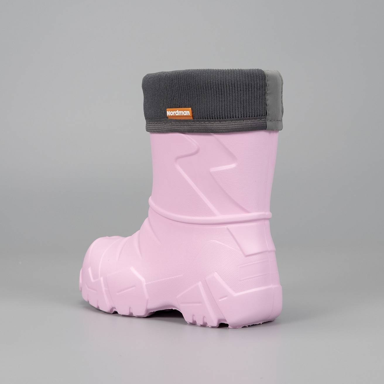 Сапоги детские Nordman Kids со съемным флисовым утеплителем Нежно-розовый - фото 5