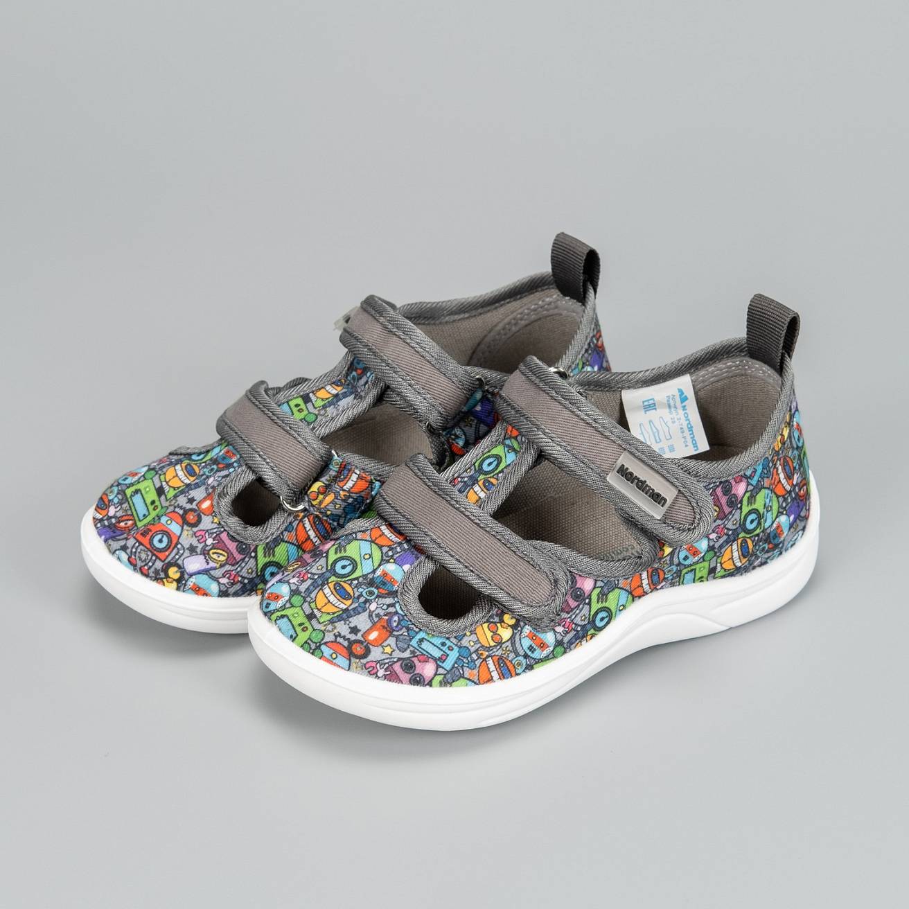 Тапочки детские Nordman Stars роботы - фото 6