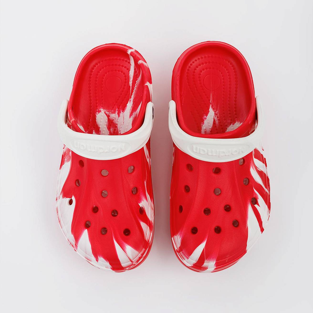 Nordman Shark СПАРТАК красно-белые с белым ремешком - фото 3