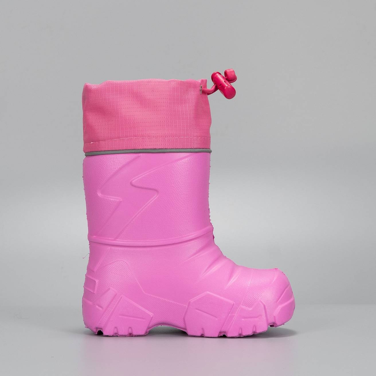 Сапоги Nordman Kids из ЭВА cо съемным мехом розовые - фото 5