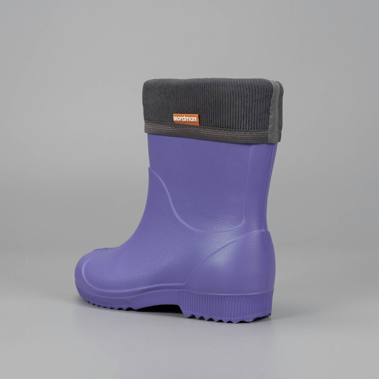 Nordman Jet сапоги из ЭВА, ут с манжетой из вельвета, Малодетские, Фиолет - фото 3
