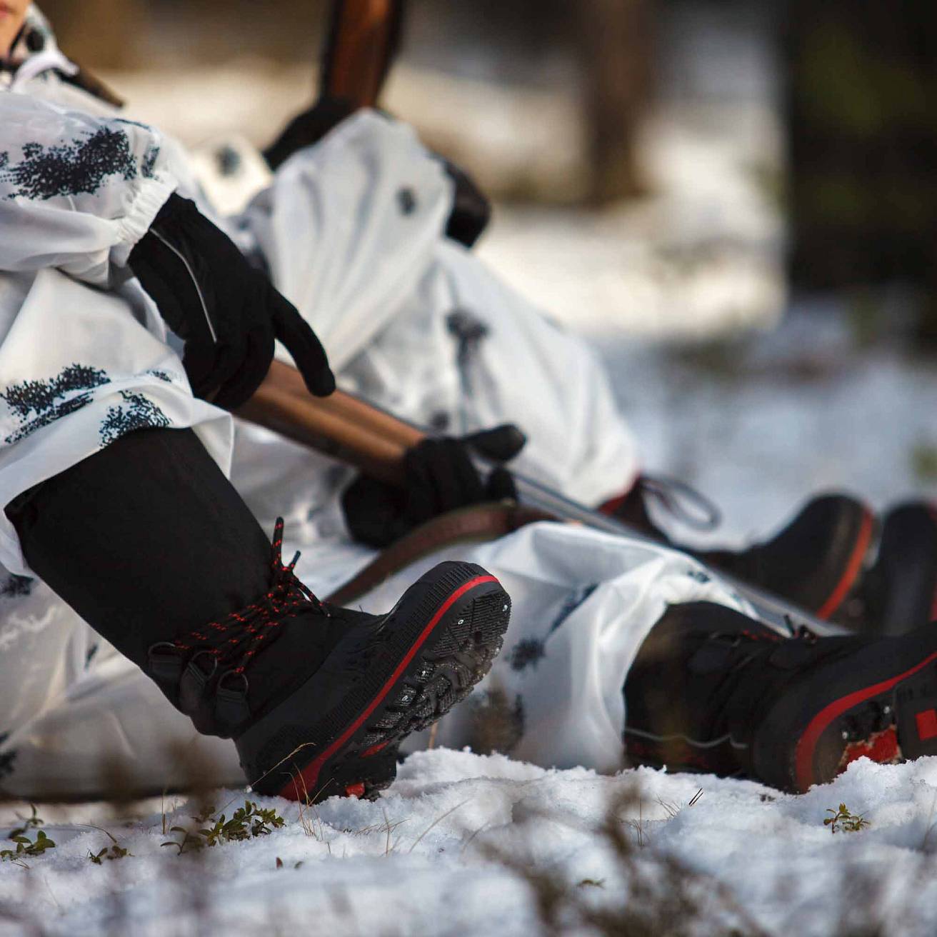 Бахилы Nordman New Red с многослойным вкладышем ткань Cordura черные - фото 6