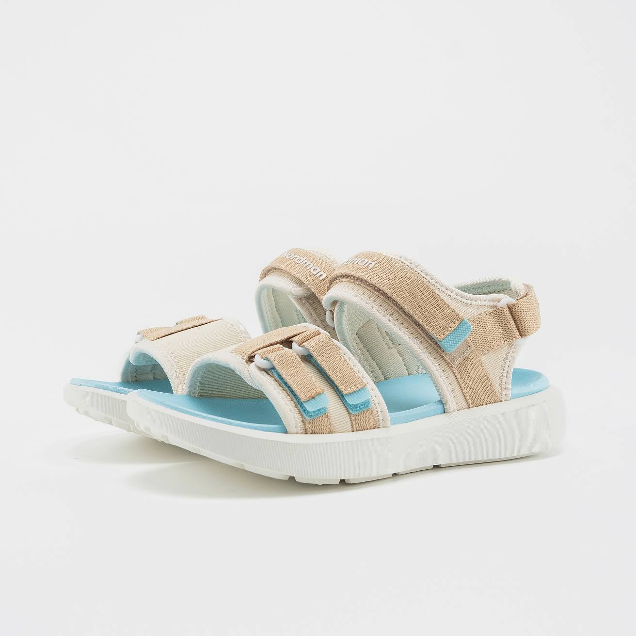 Nordman сандалии женские летние светло-голубые - фото 2