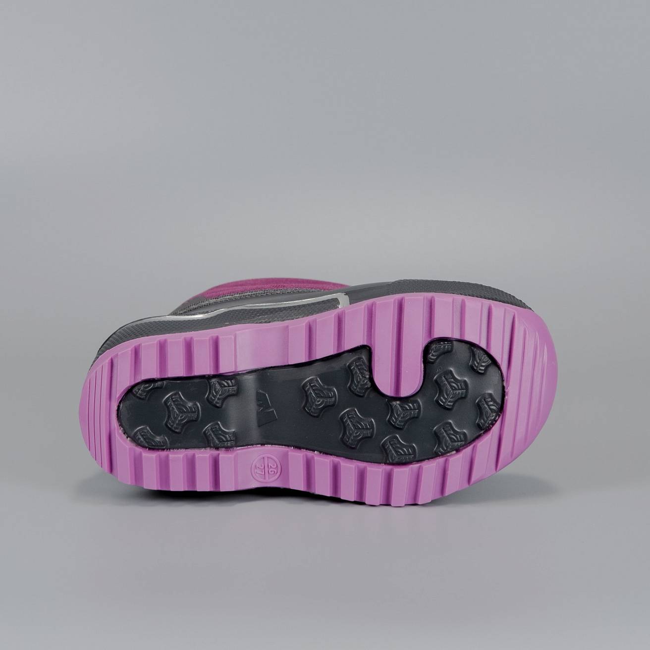 Сноубутсы Nordman Cross из ЭВА+ТЭП Фуксия/серый-фиолетовый - фото 7