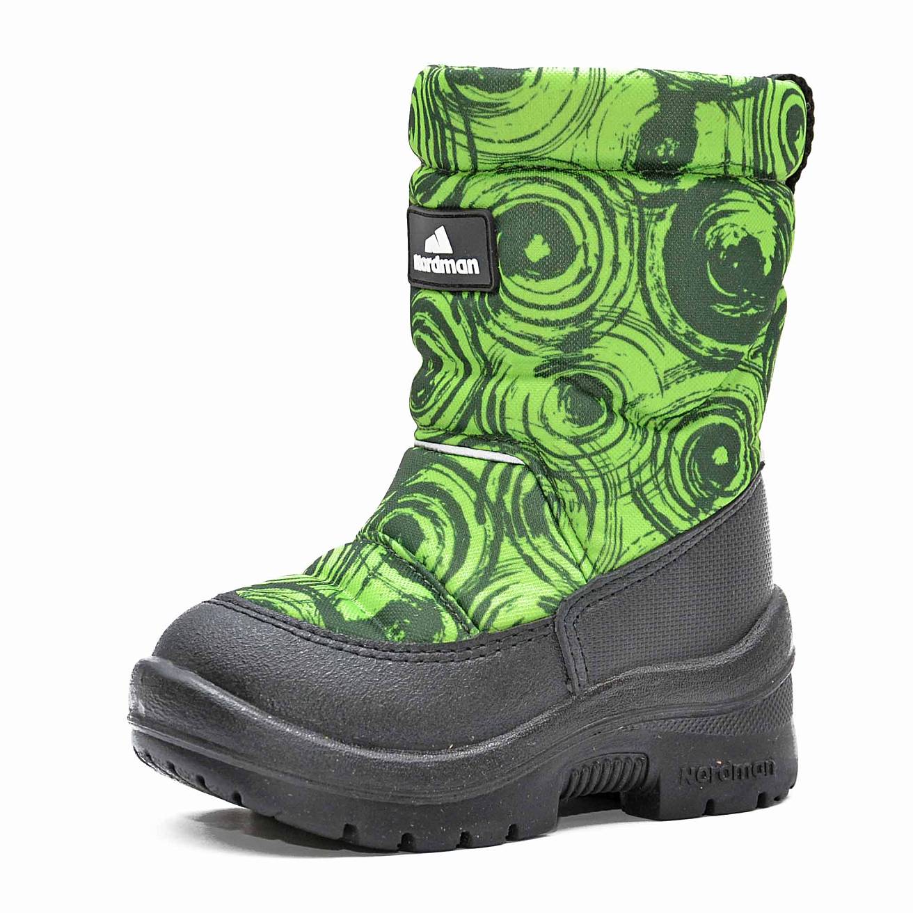 Зимние детские сапоги Nordman Lumi KRUGI LIME №7 - фото 2