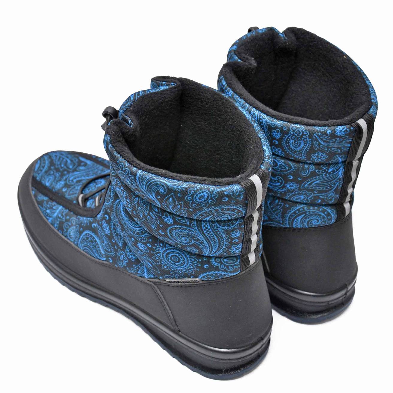 Ботинки Nordman Click на шнуровке PAISLEY_ZO_$V#BLUE - фото 6