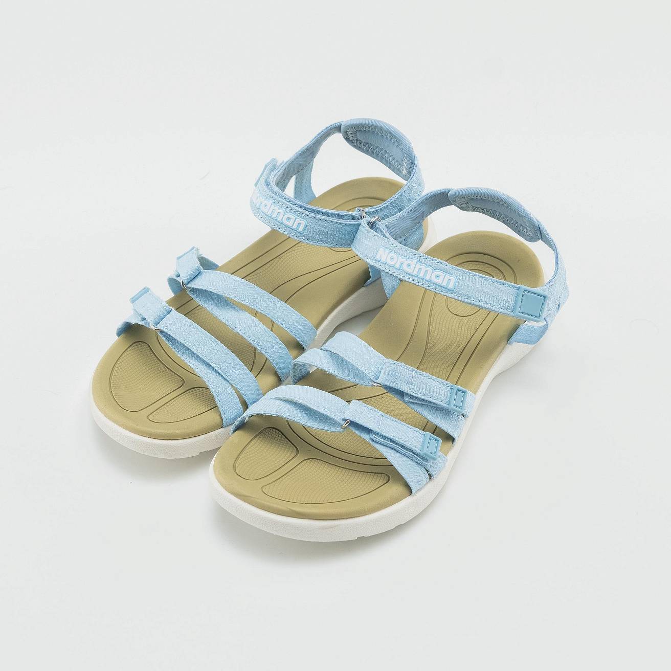 Nordman сандалии женские летние голубые - фото 3