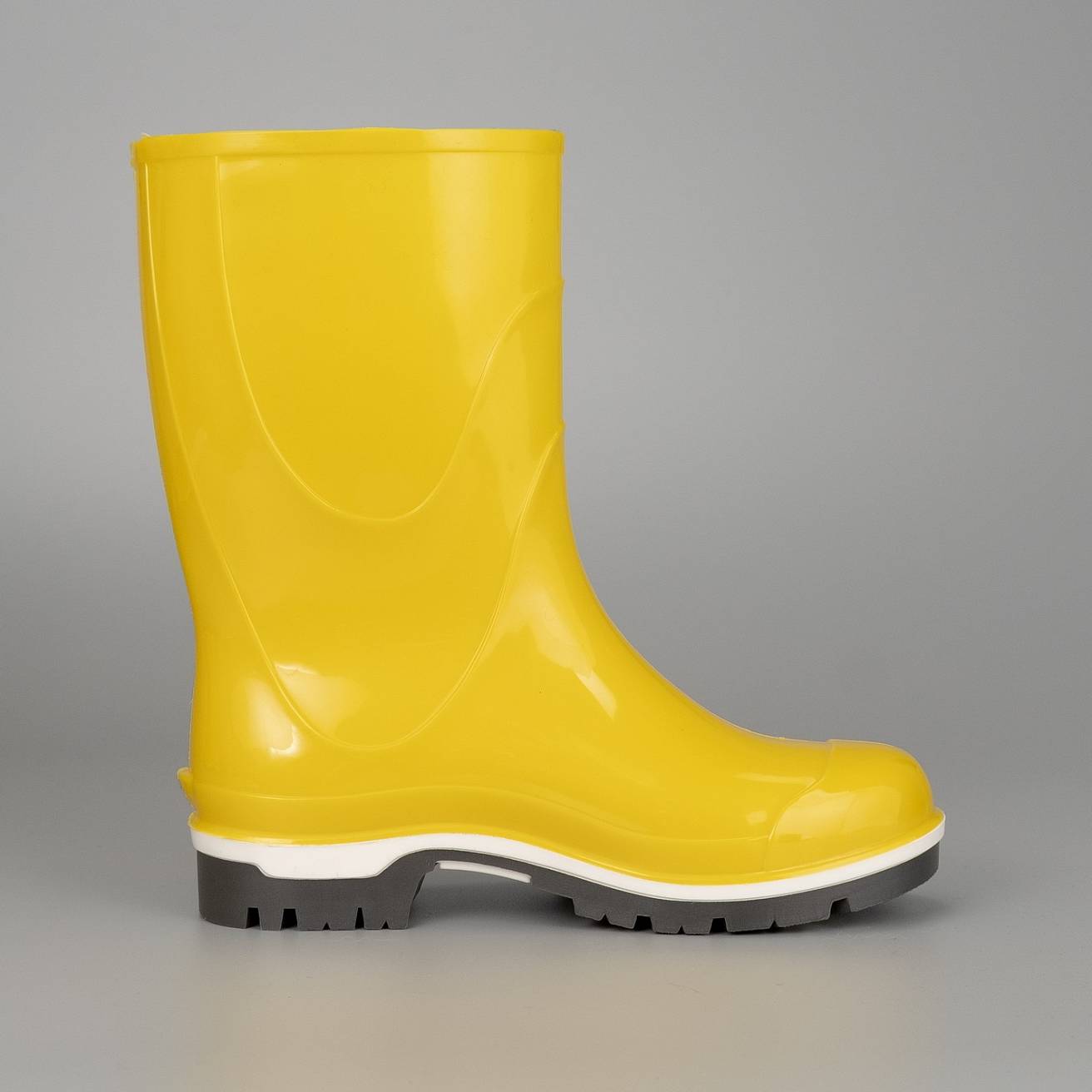 Подростковые сапоги ПВХ NORDMAN DROP желтые - фото 4