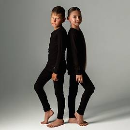 Термобелье Nordman  десткое  Active, цвет черный