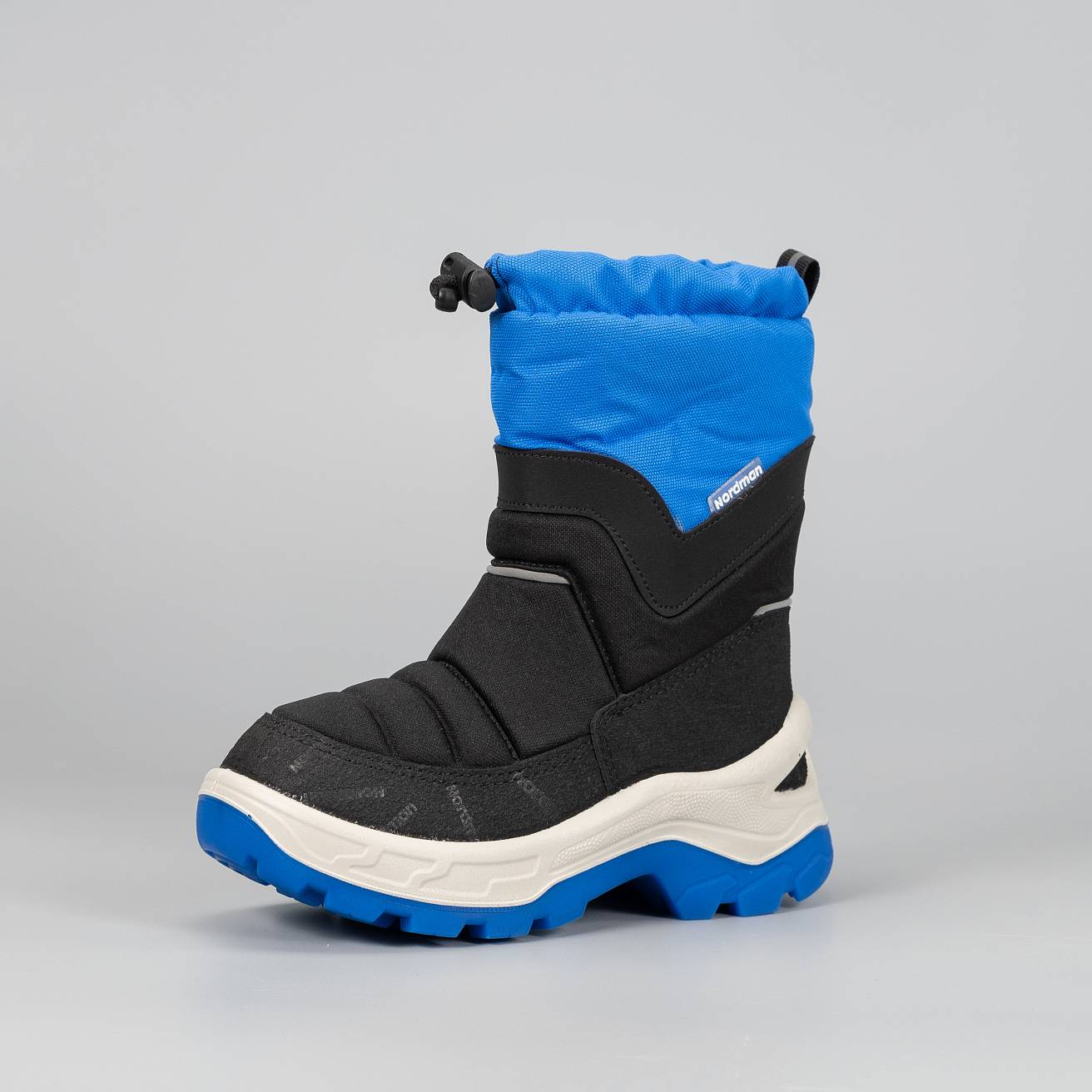 Детские сапоги Nordman T-REX LED синие - фото 6