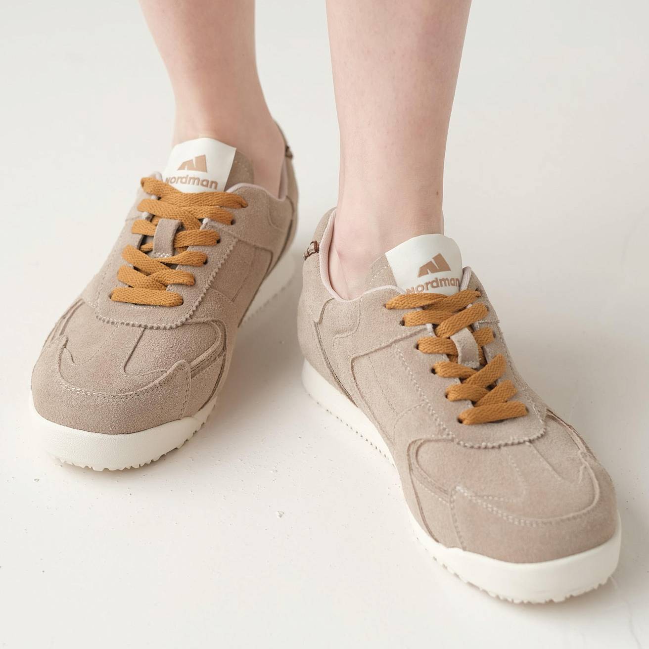 Кроссовки Nordman женские цвет бежевый - фото 2