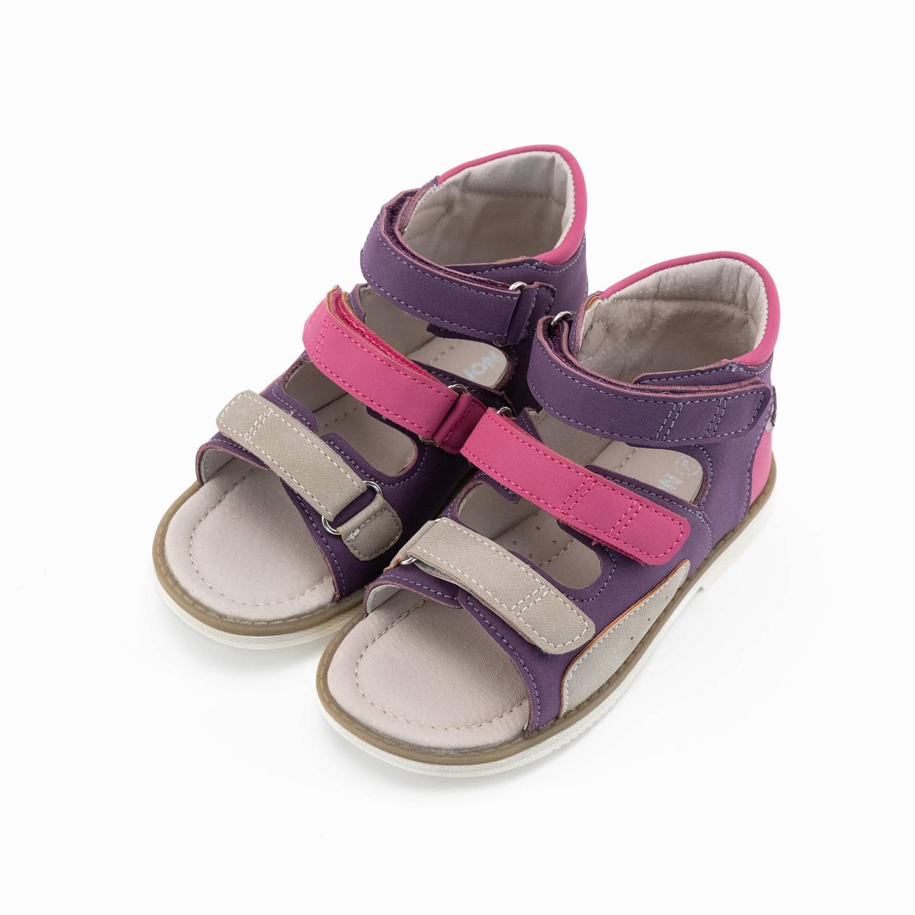 Сандалики детские Nordman Boom цвет пурпурный - фото 2