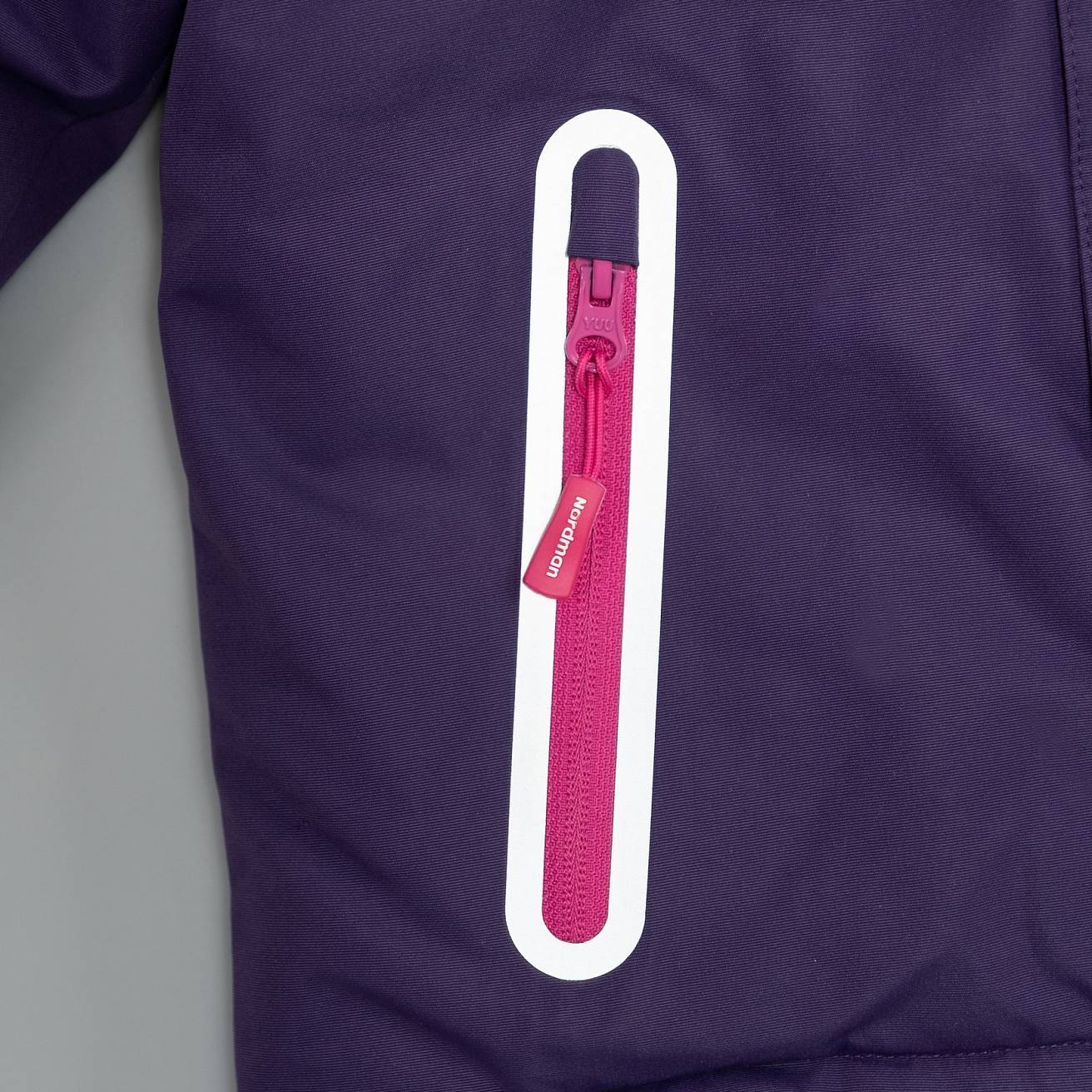 Куртка детская Nordman Wear сиреневый/ малиновый - фото 5