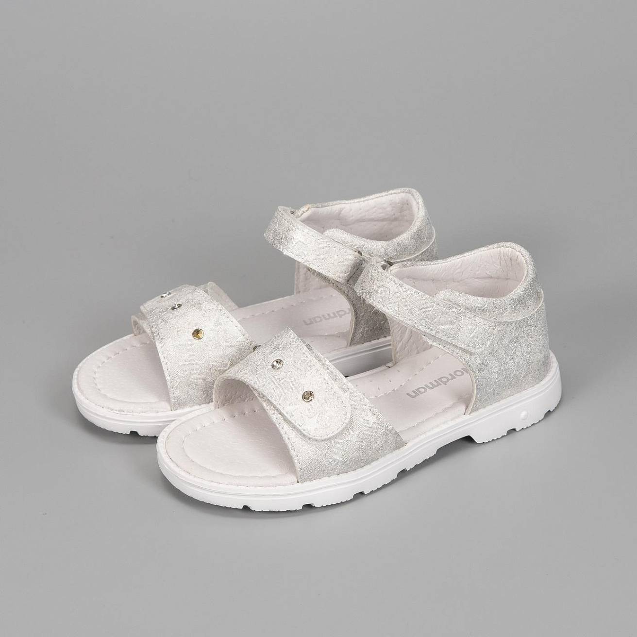 Сандалики детские Nordman Boom Серебристый - фото 7