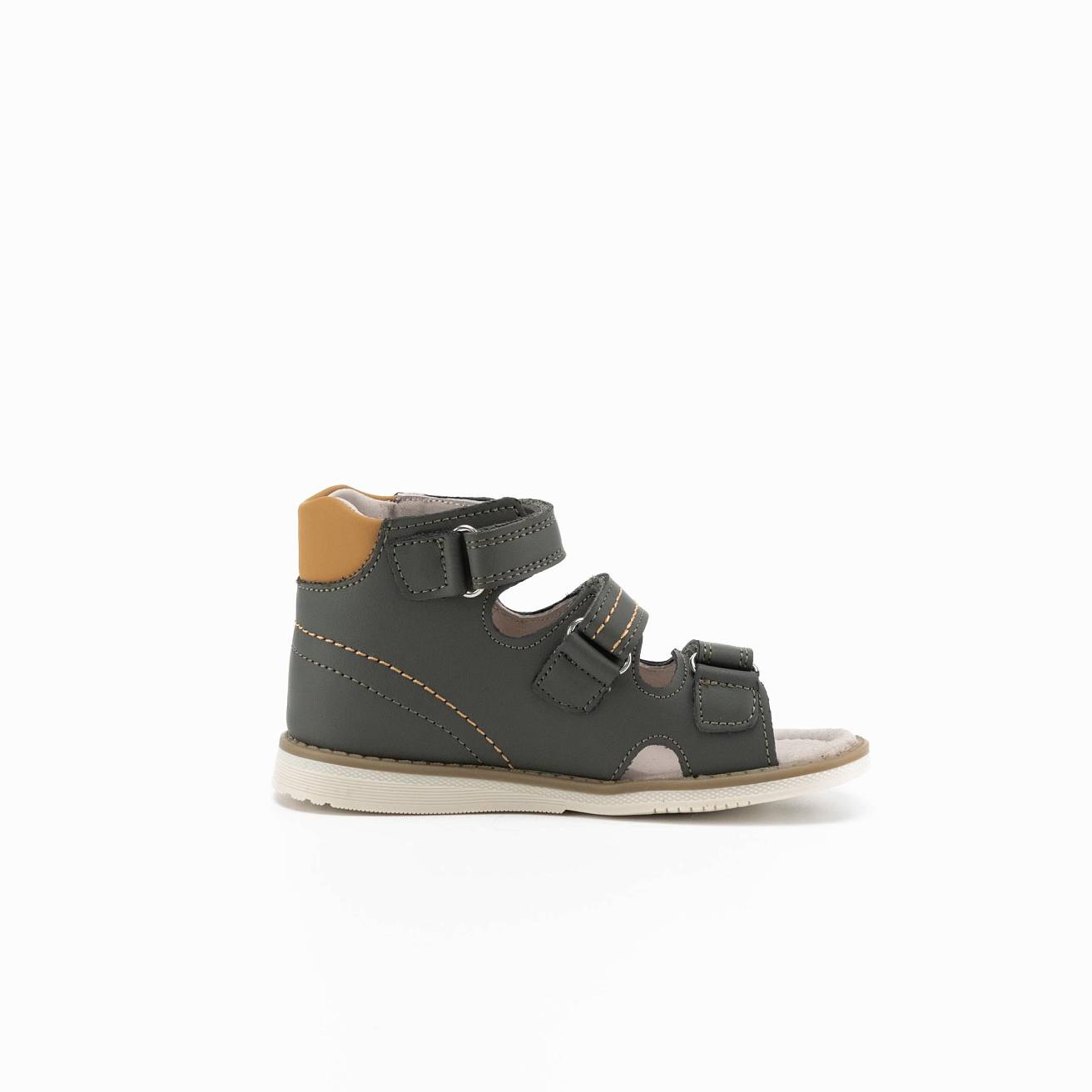 Сандалики детские Nordman Boom цвет хаки - фото 4