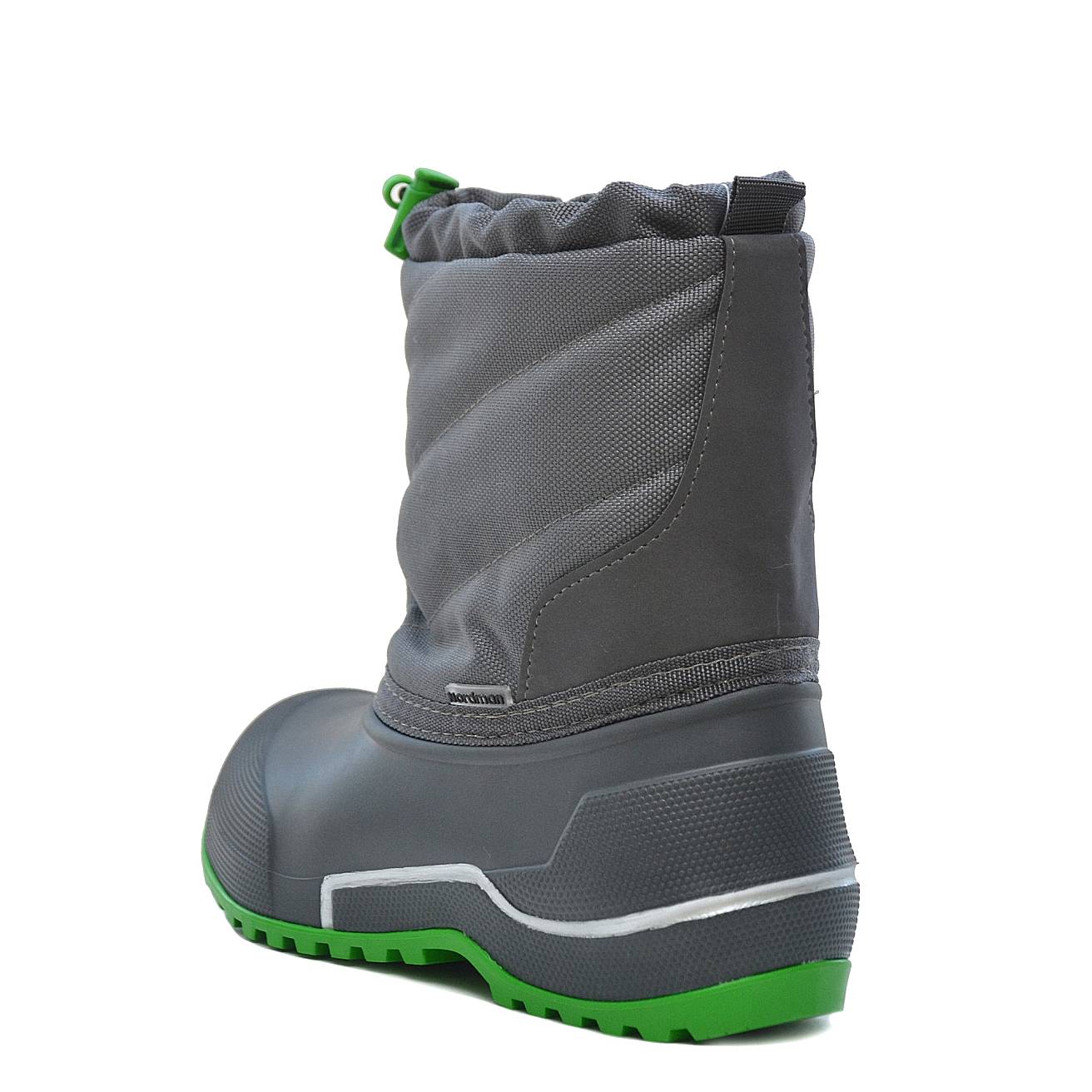 Сноубутсы Nordman Cross из ЭВА+ТЭП серый/зеленый - фото 5