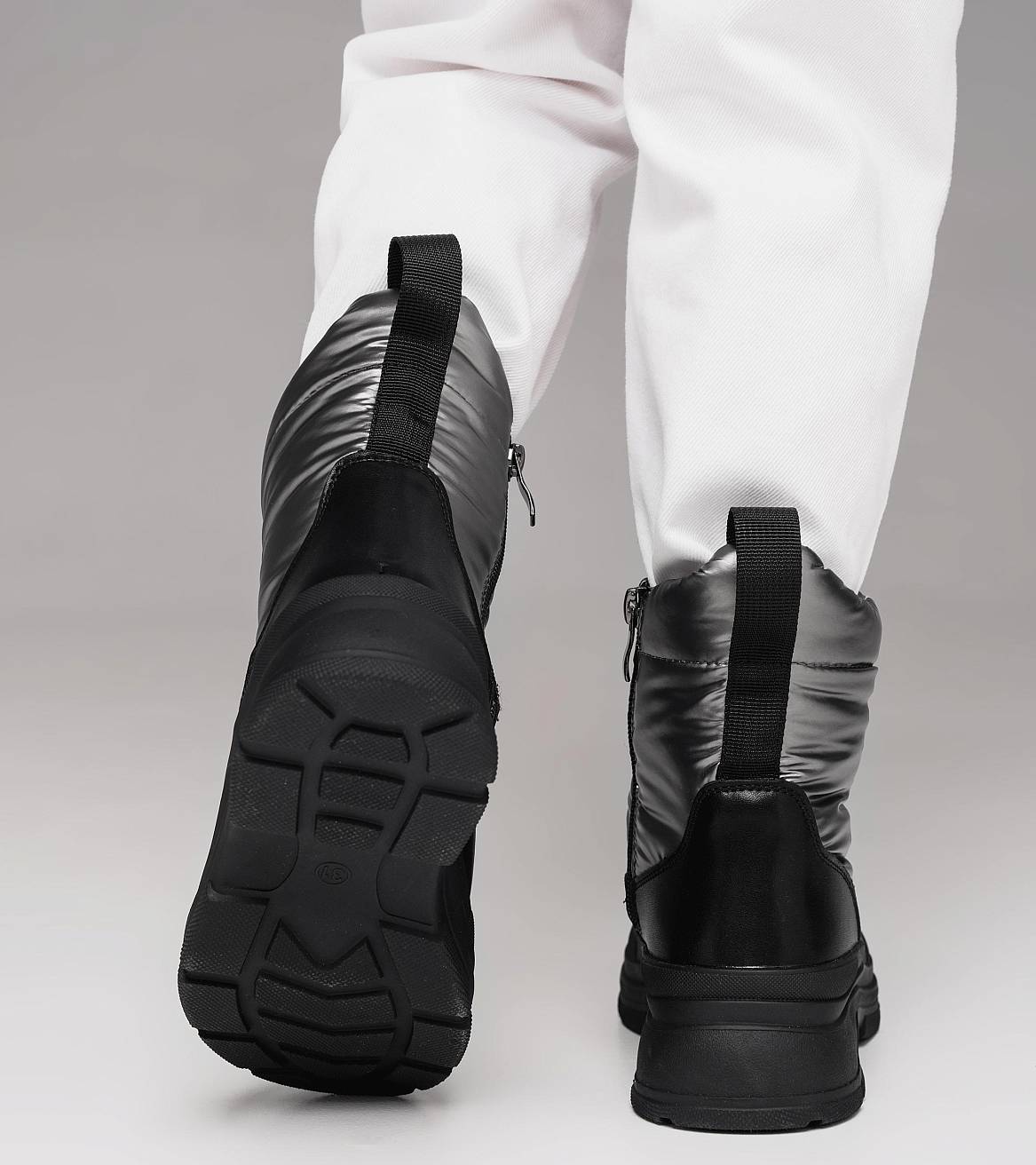 Nordman дутики детские цвет серебристый - фото 2