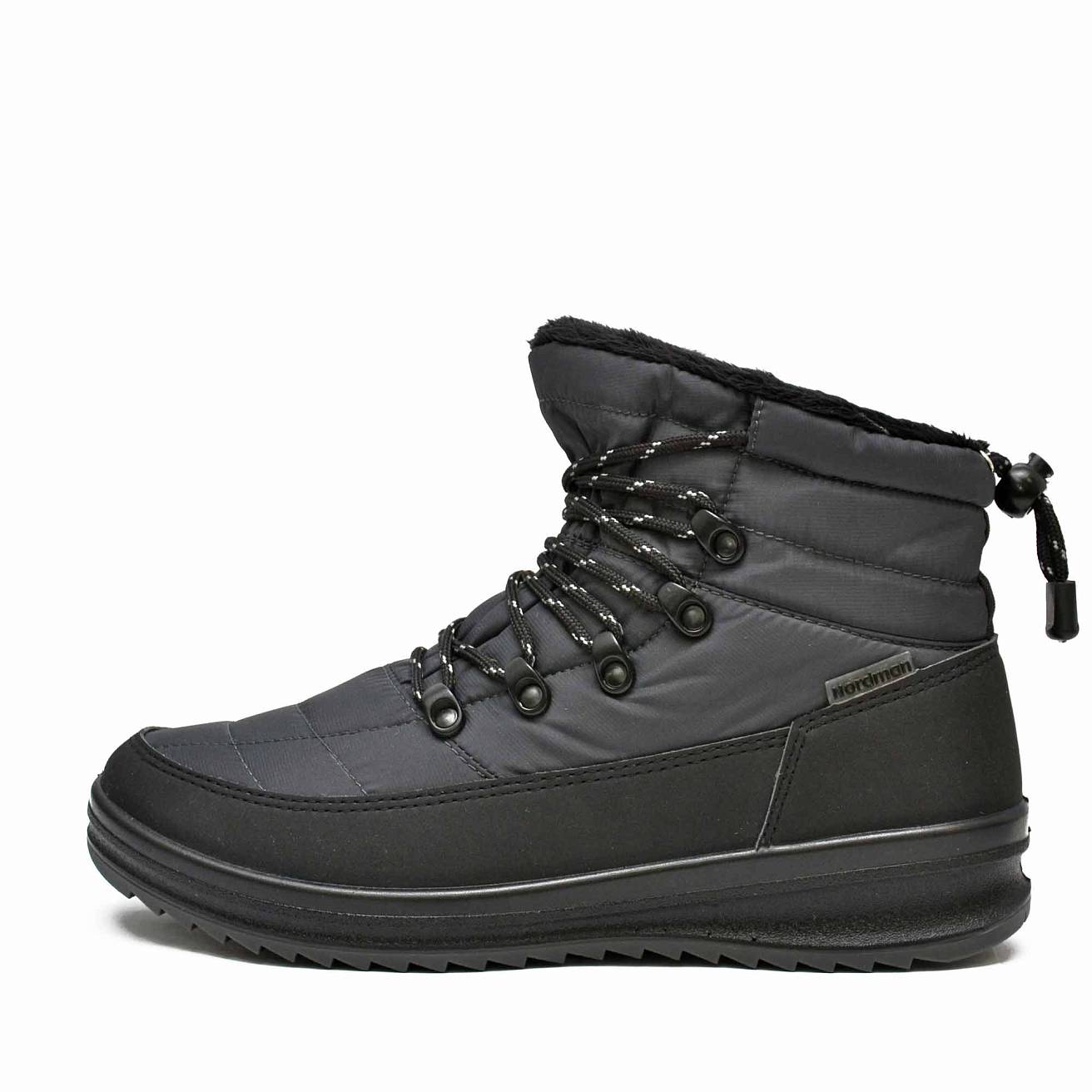 Ботинки Nordman Twist на шнуровке темно-серые - фото 3
