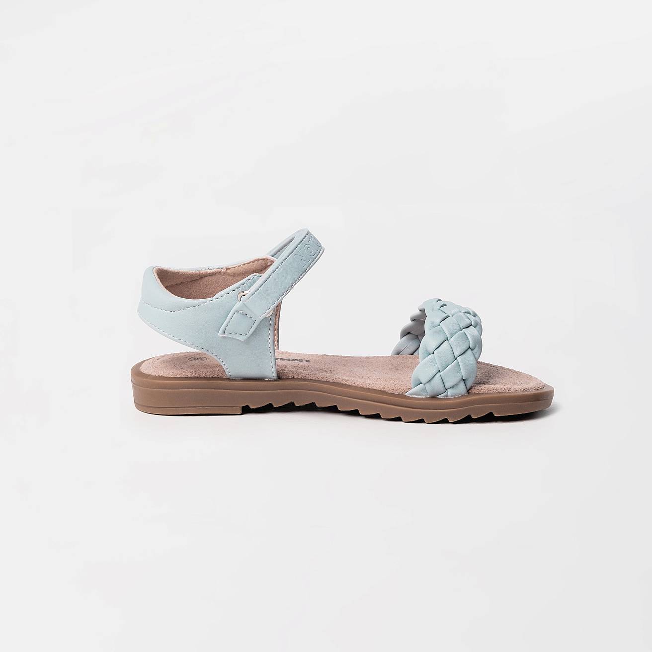 Босоножки детские летние голубые - фото 6