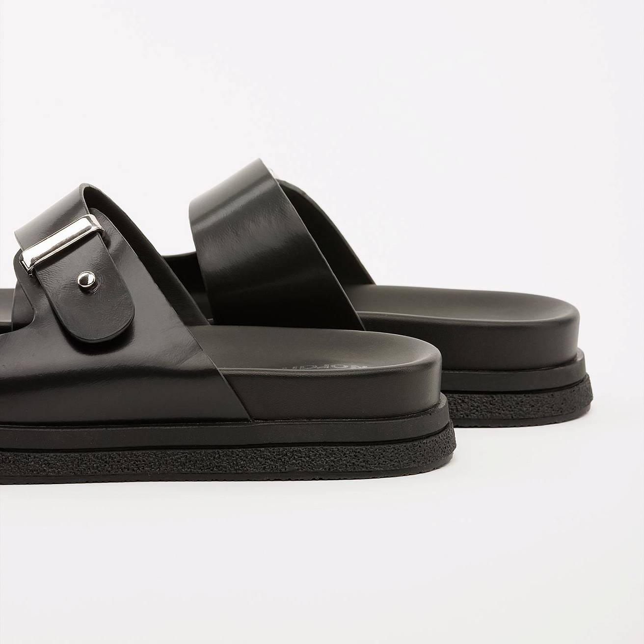 Женские сандалии Nordman черные - фото 4