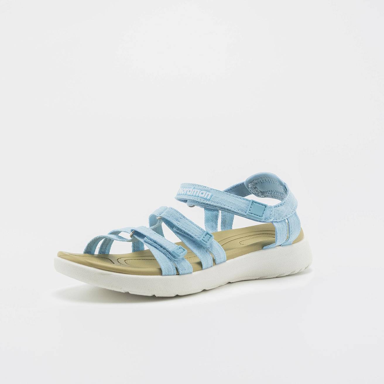 Nordman сандалии женские летние голубые - фото 5