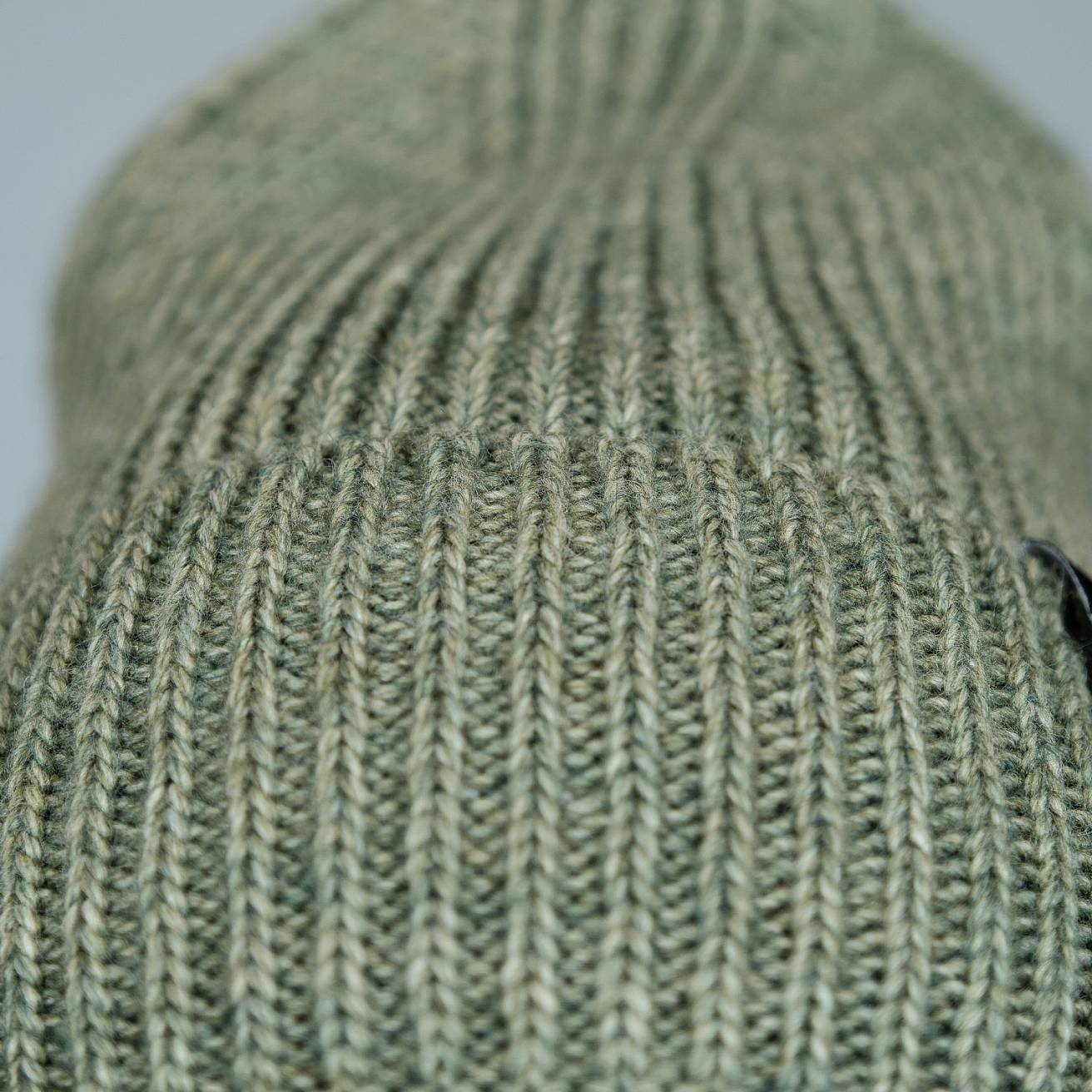 Шапка вязаная Nordman цвет темный хаки - фото 4