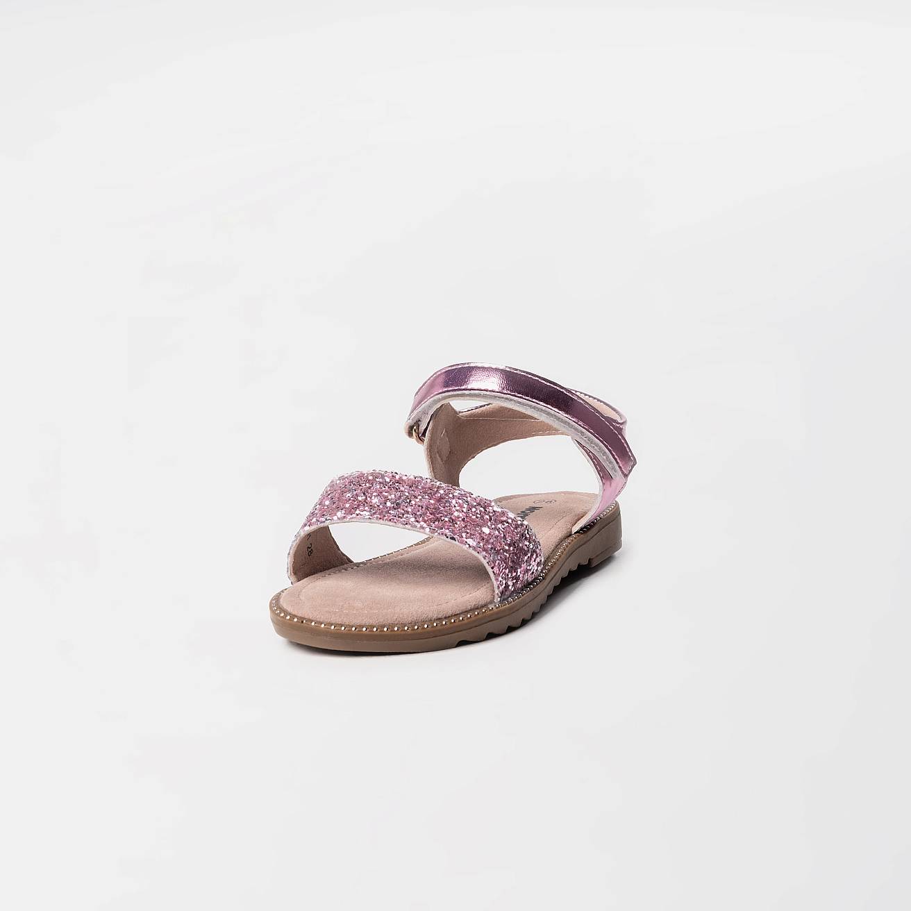 Босоножки детские летние розовые - фото 4