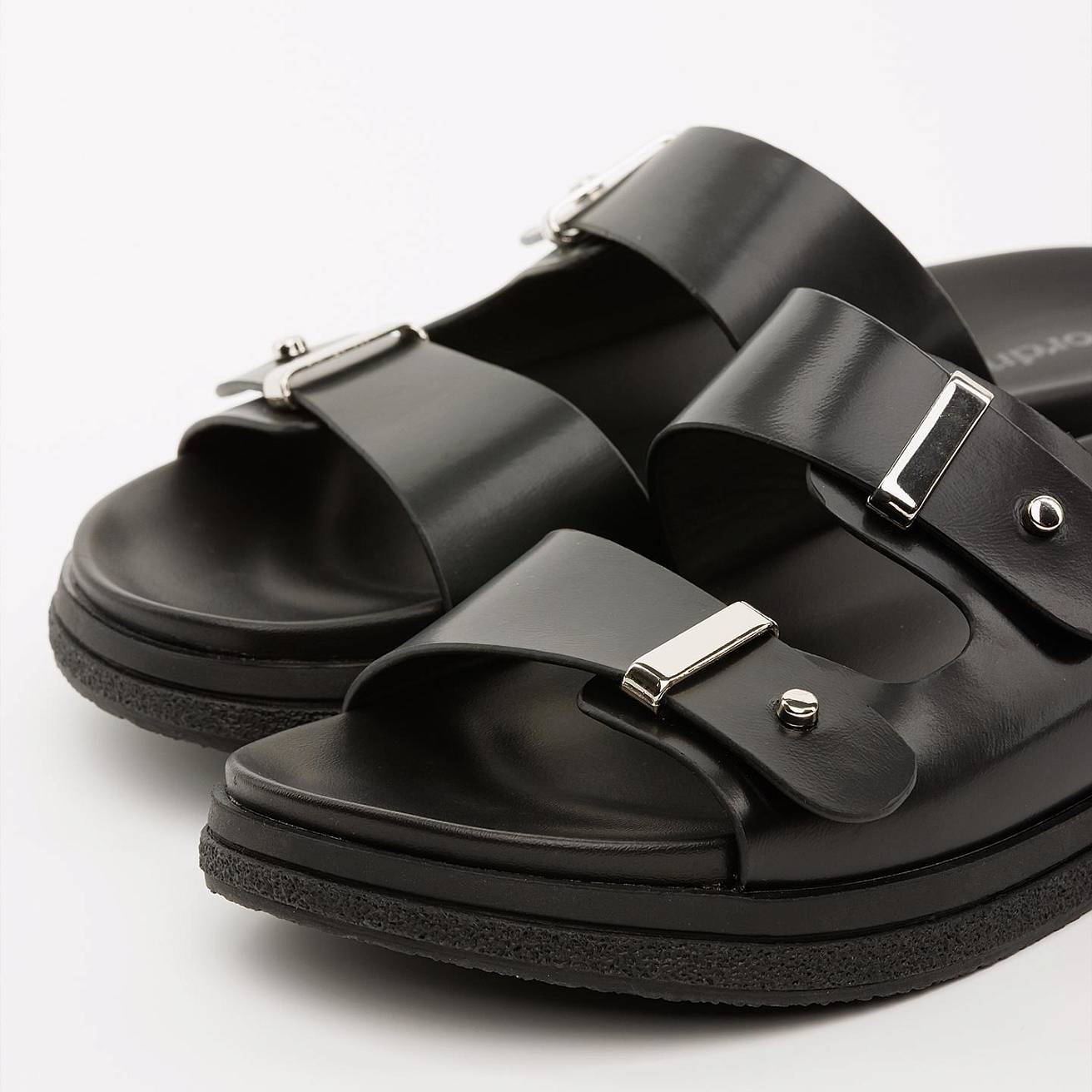 Женские сандалии Nordman черные - фото 2