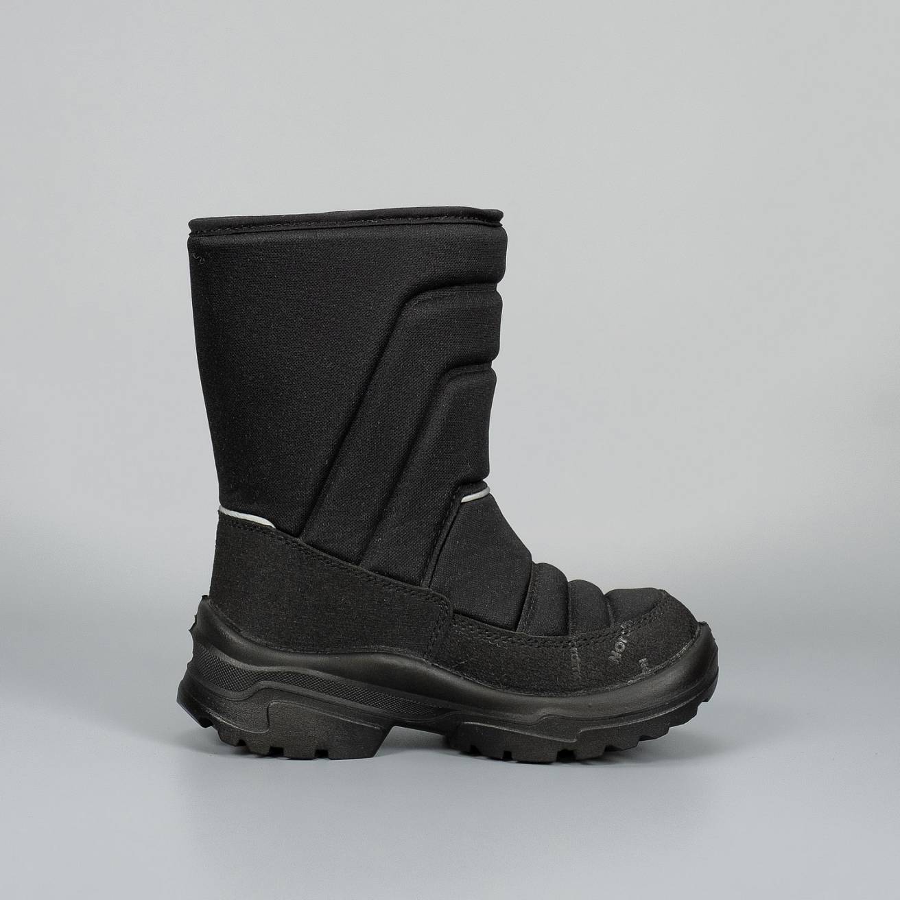 Зимние детские сапоги Nordman Lumi на липучке черные - фото 3