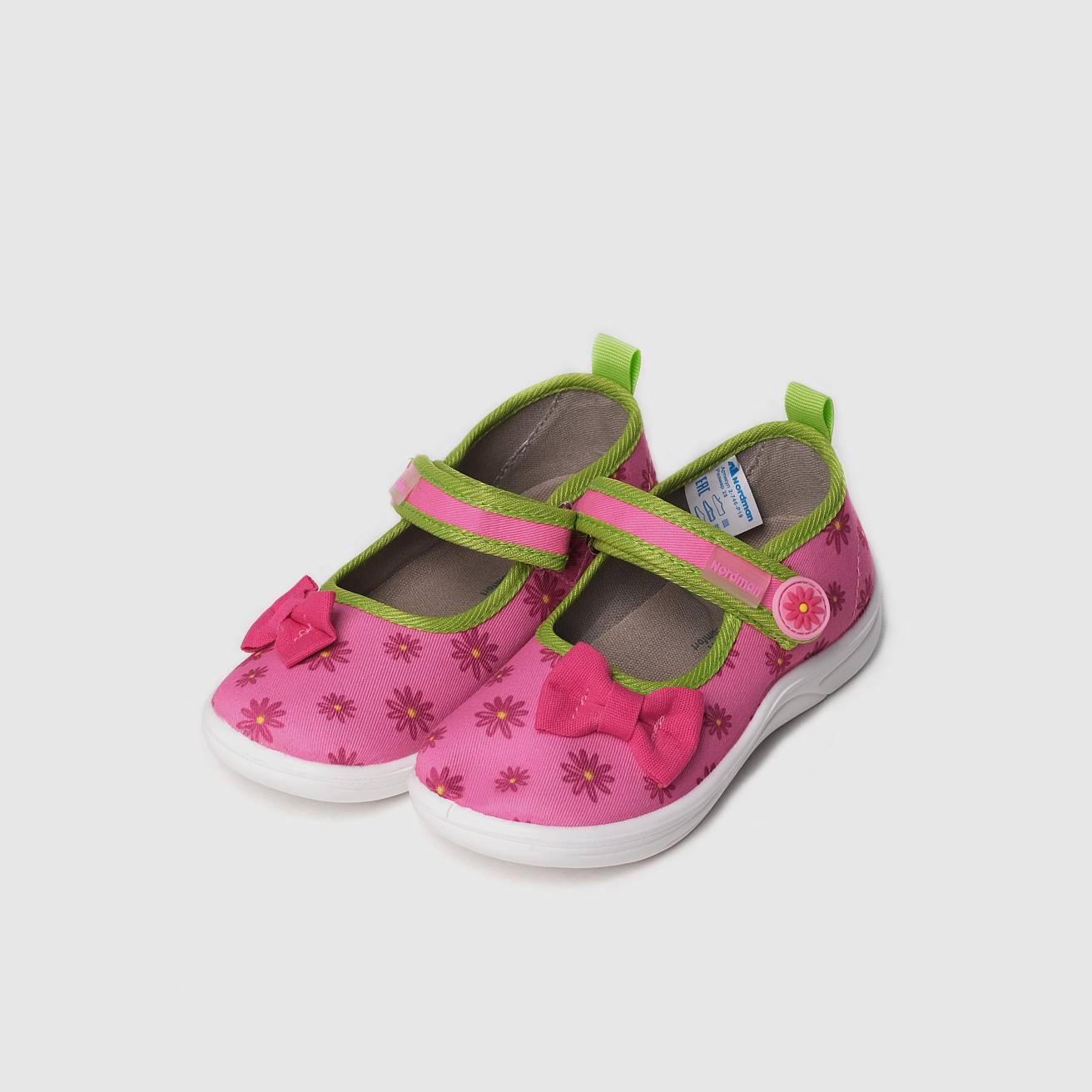 Тапочки детские Nordman Stars розовые - фото 4