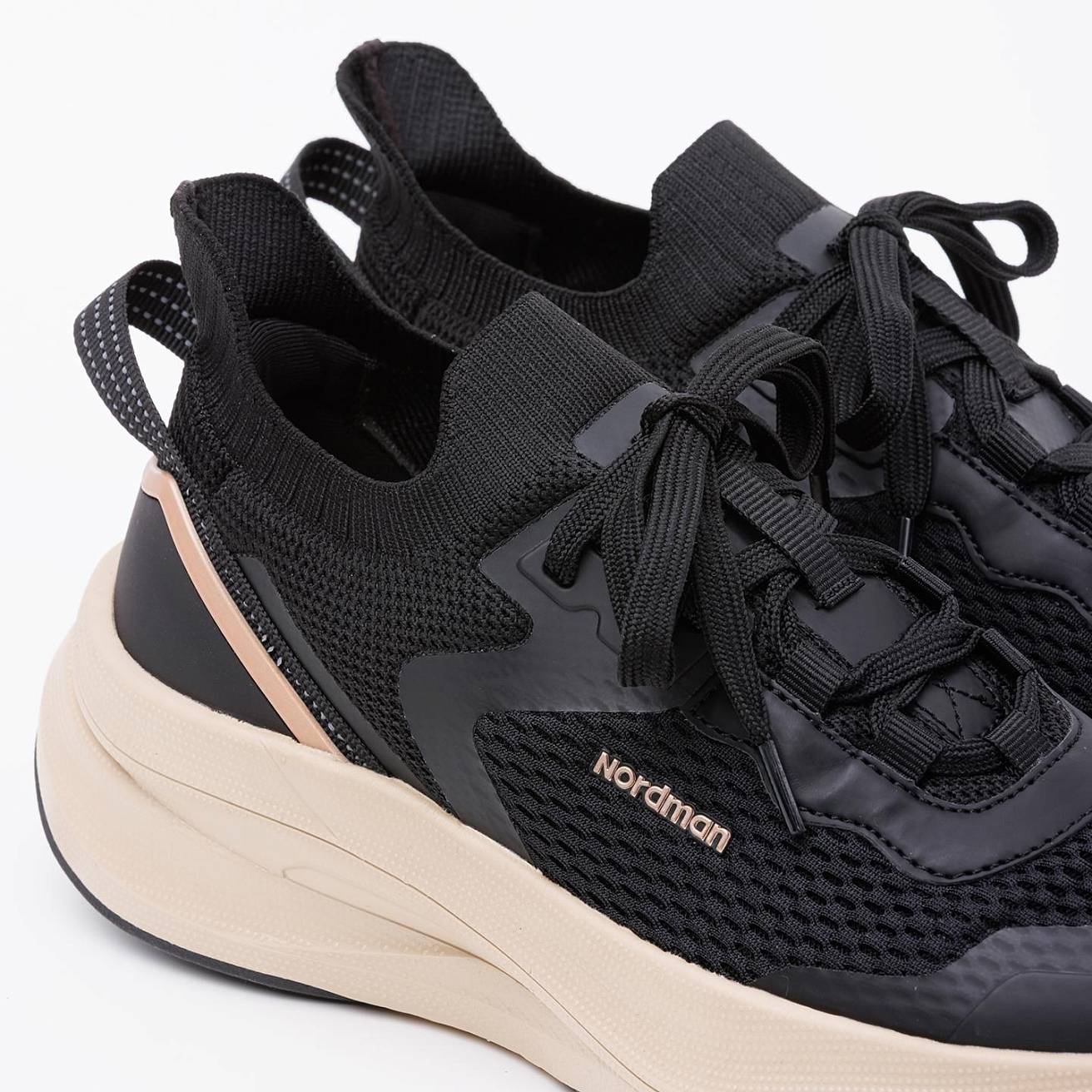 Женские кроссовки Nordman черные - фото 3