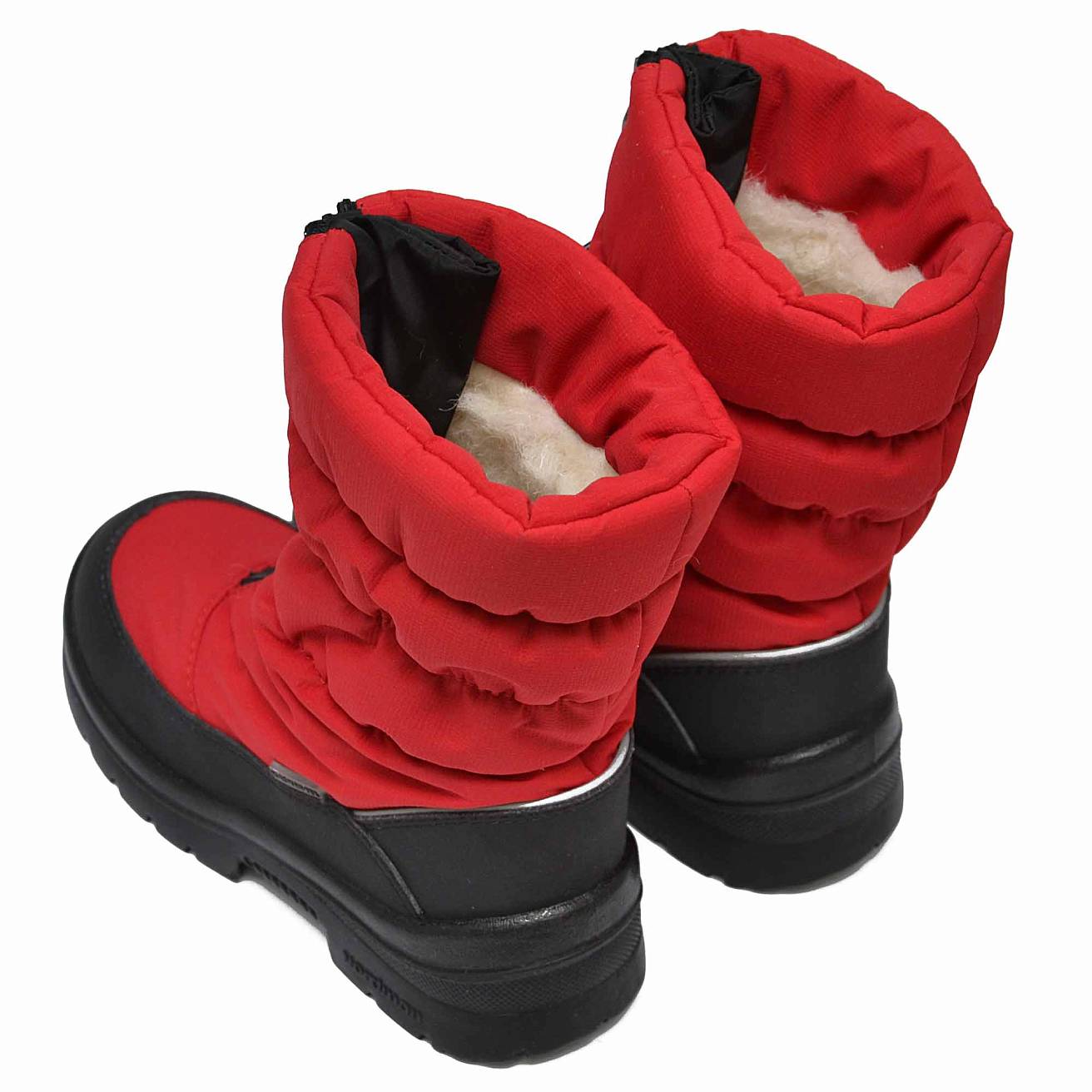 Сапоги Nordman Gloss с мембраной красные - фото 7