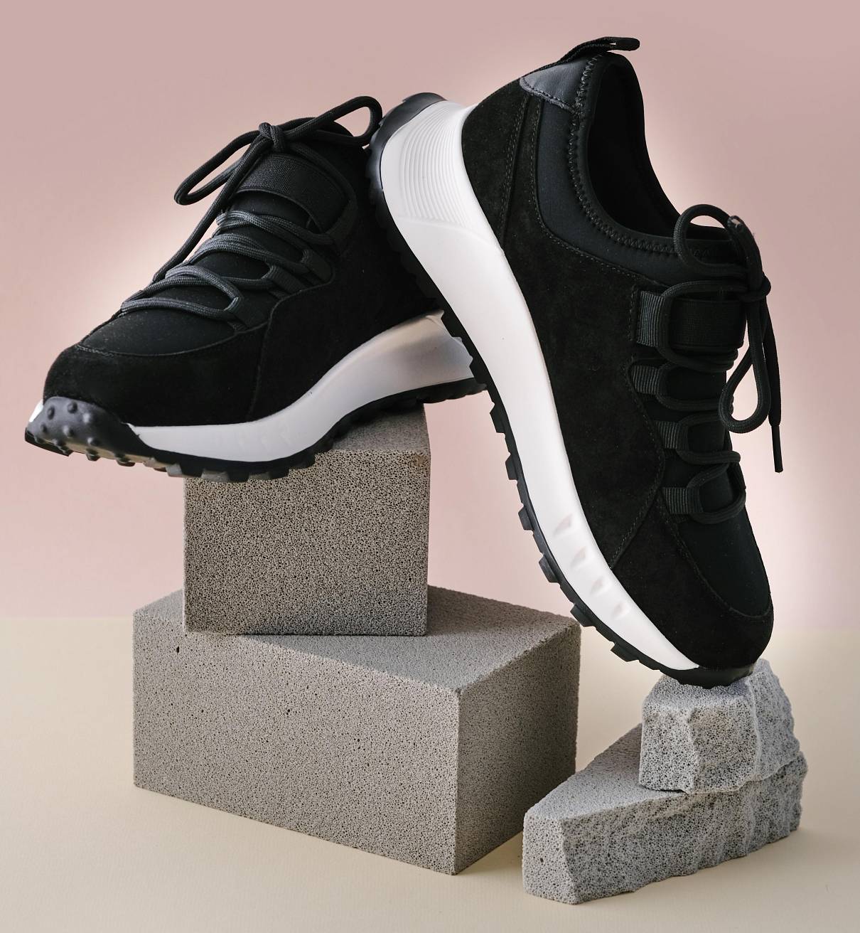 Кроссовки Nordman женские черные - фото 3