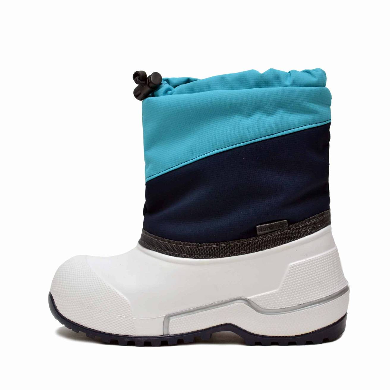 Сноубутсы Nordman Cross из ЭВА+ТЭП темно-синий/бирюзовый - фото 3