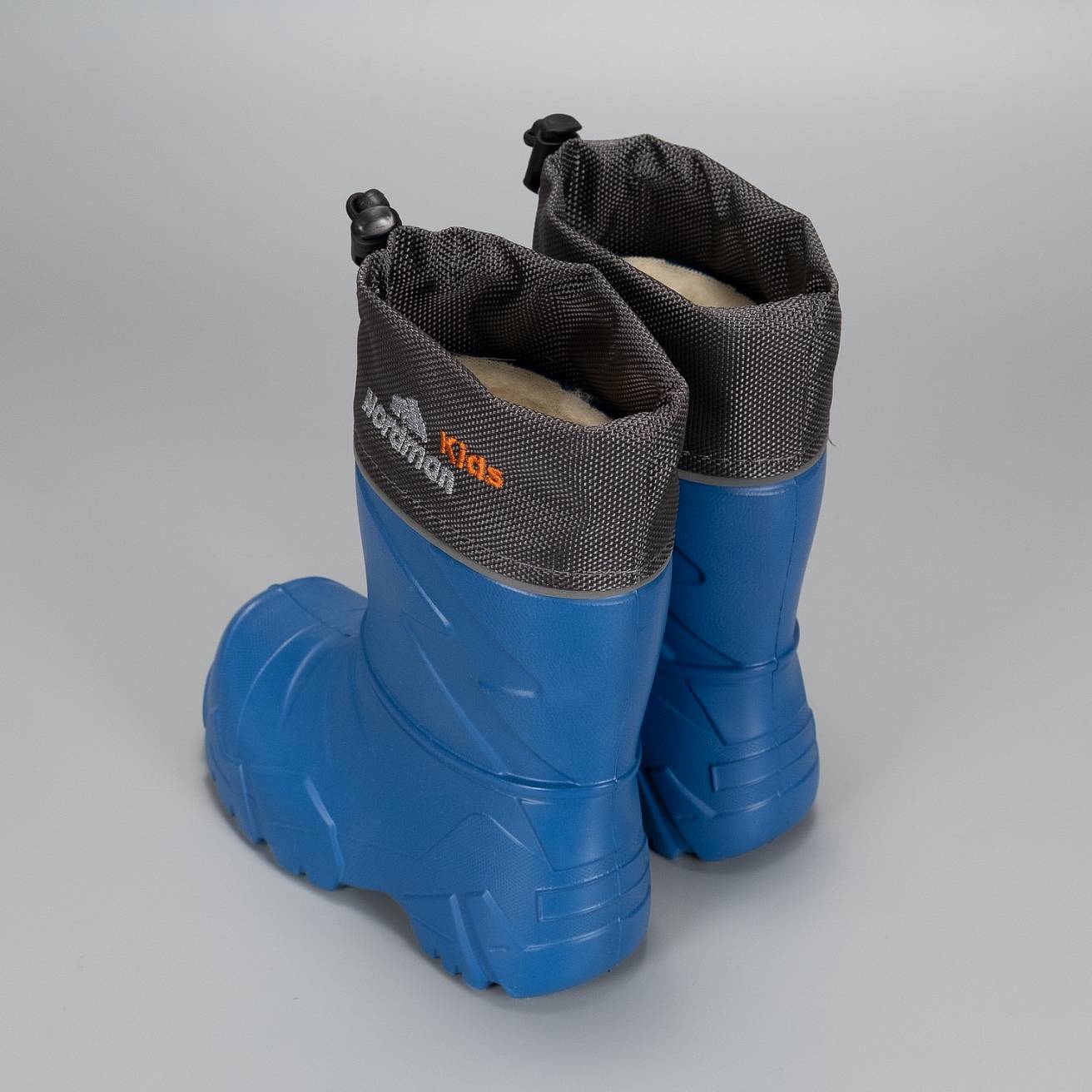 Сапоги Nordman Kids из ЭВА с вшитым меховым вкладышем синие - фото 7