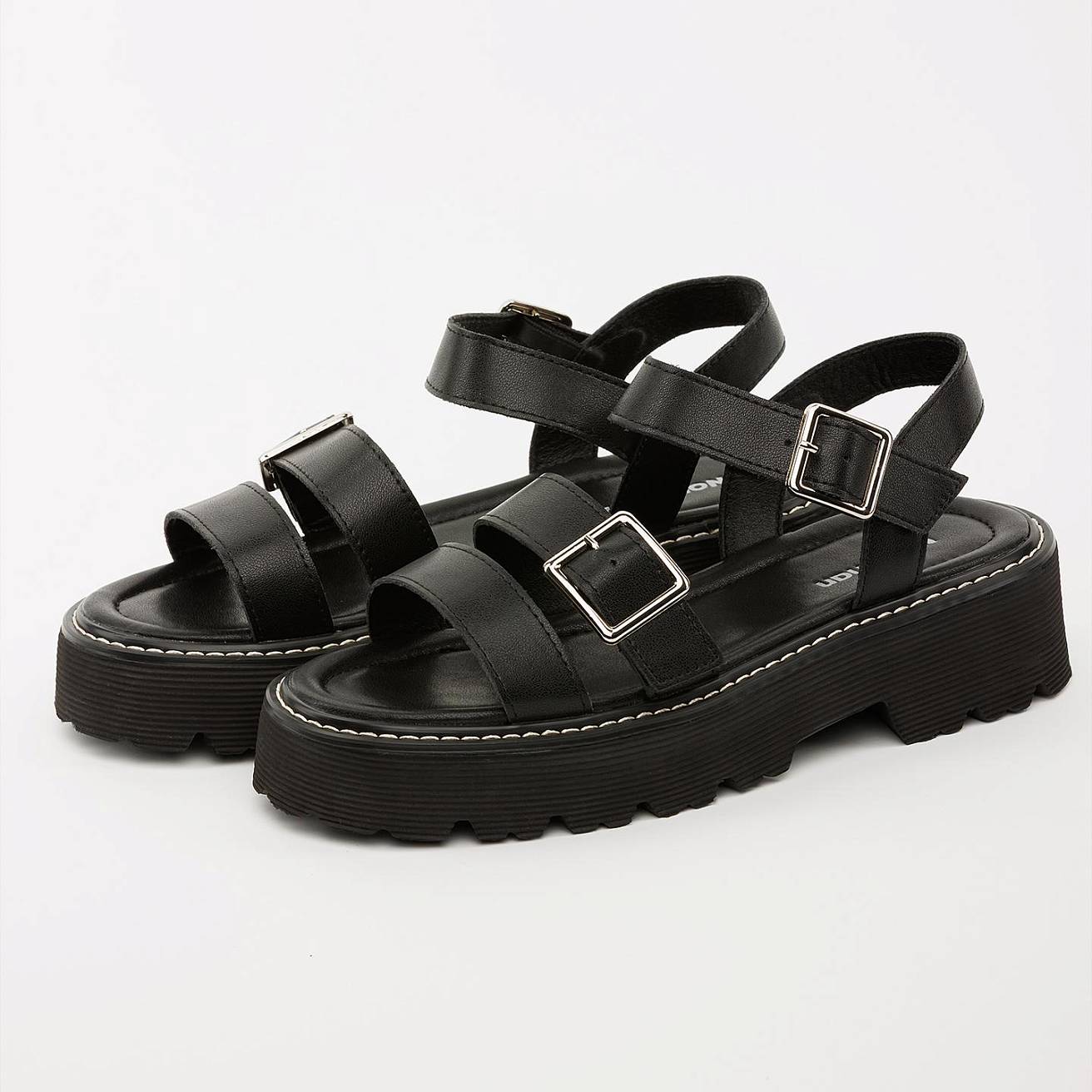 Женские сандалии Nordman черные - фото 1