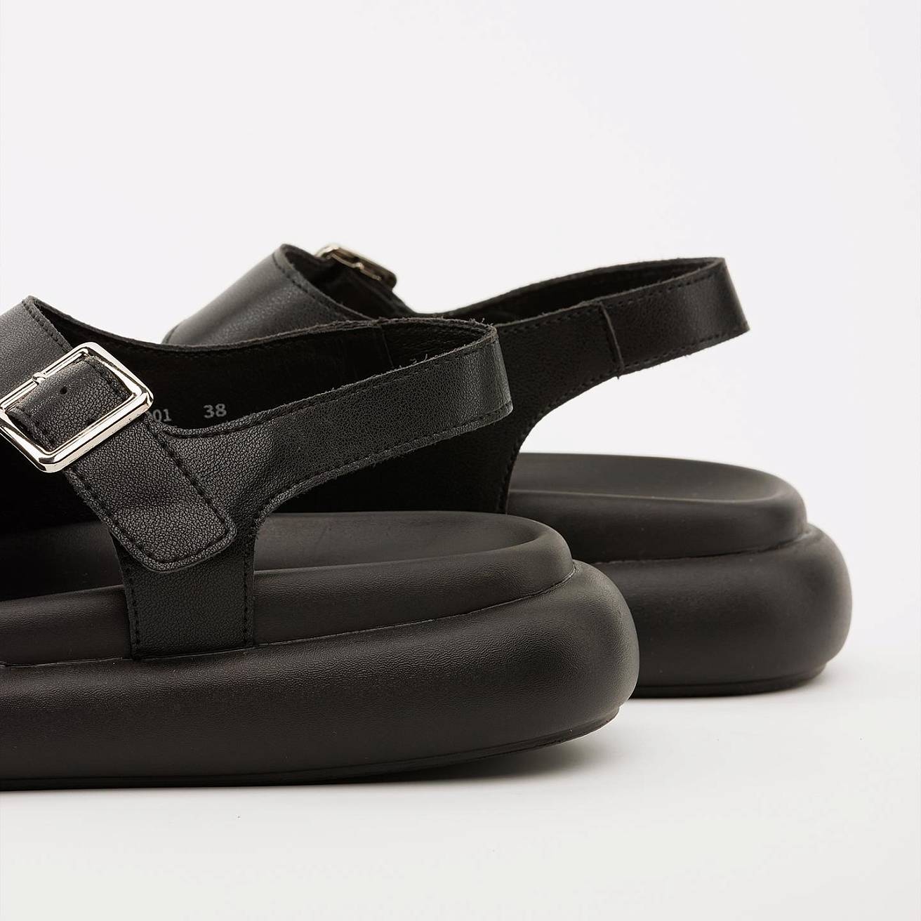 Женские сандалии Nordman черные - фото 4