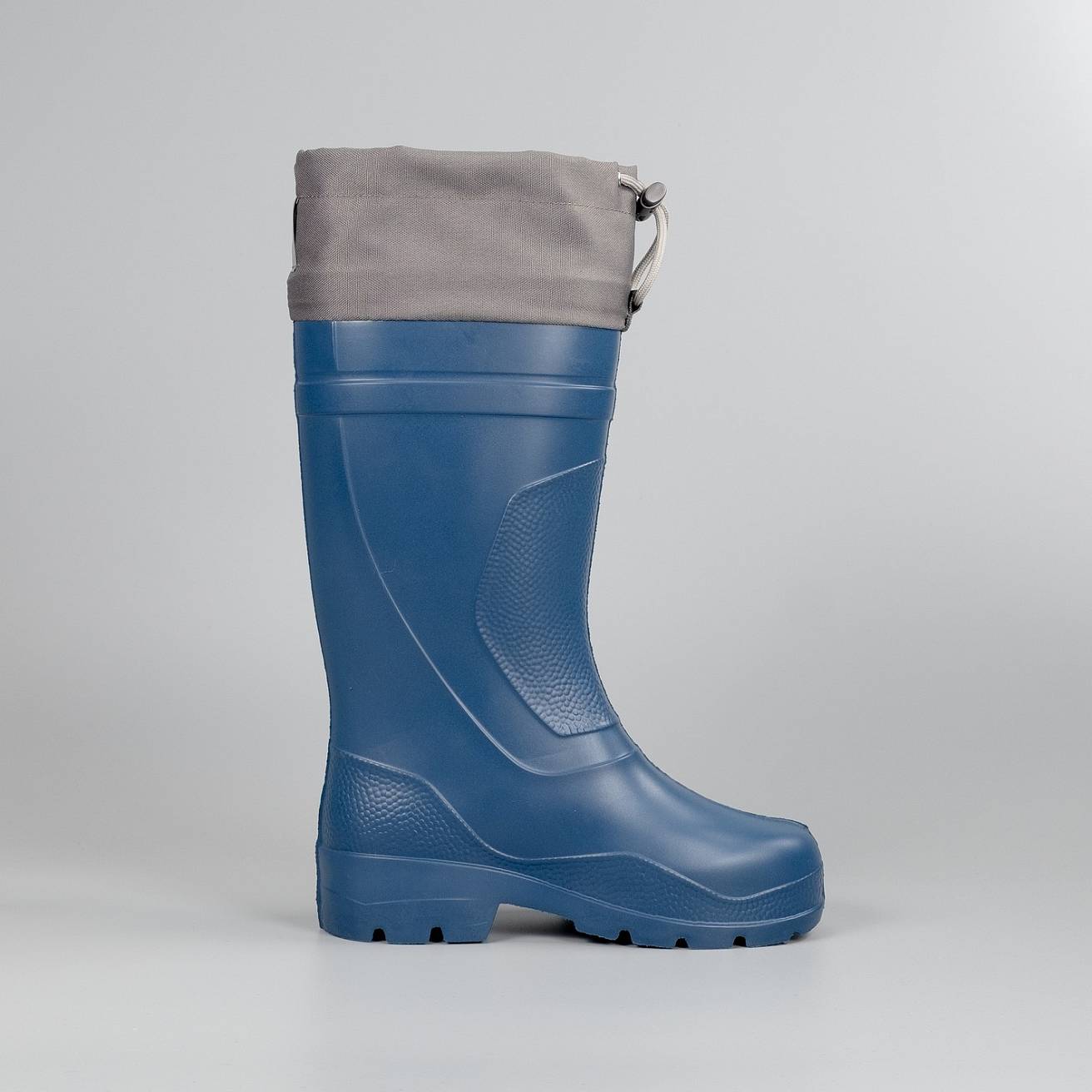 Женские сапоги Nordman Light утепленные с манжетой синие - фото 4