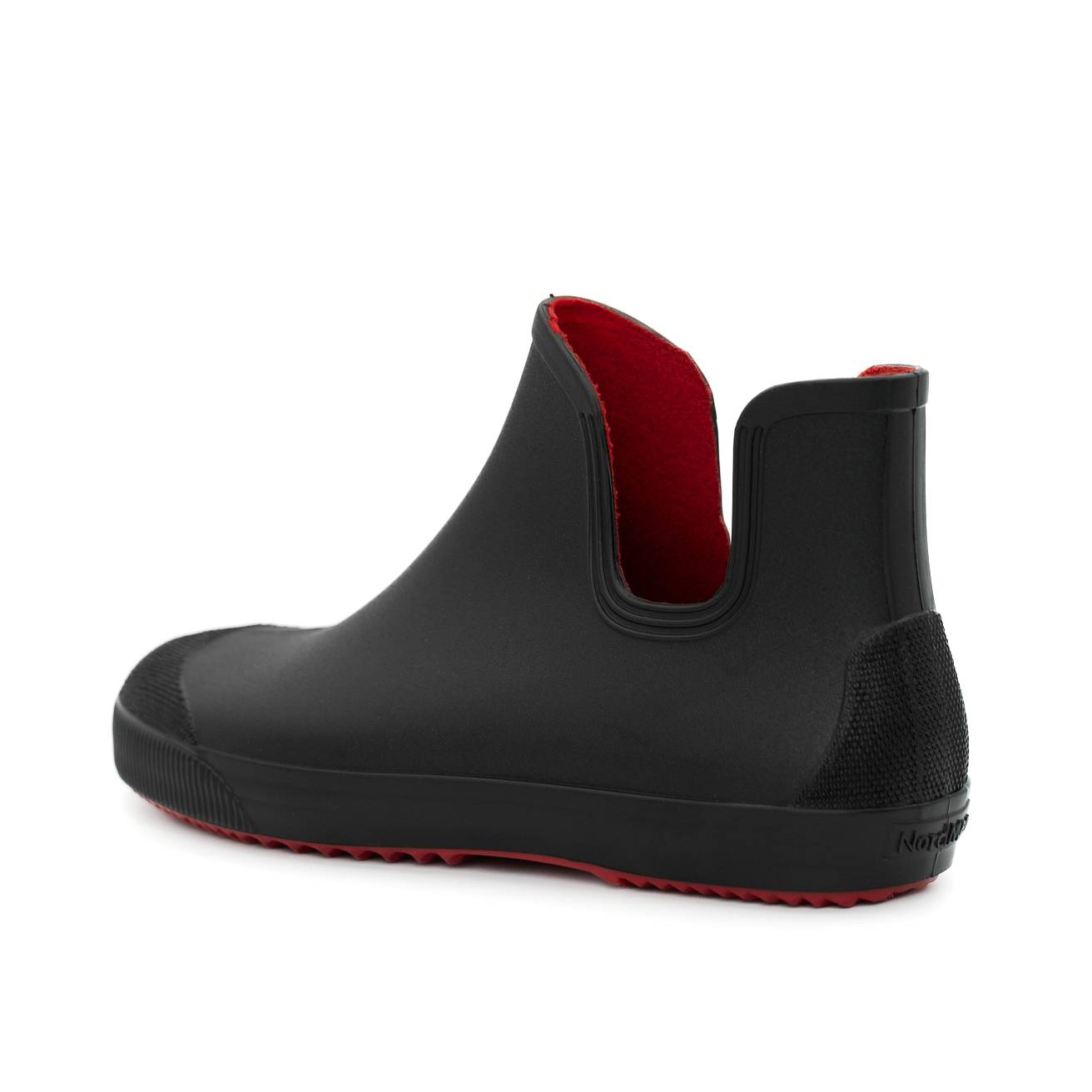 Ботинки Nordman Beat  без эластичных вставок,цвет черный с красной подошвой - фото 4