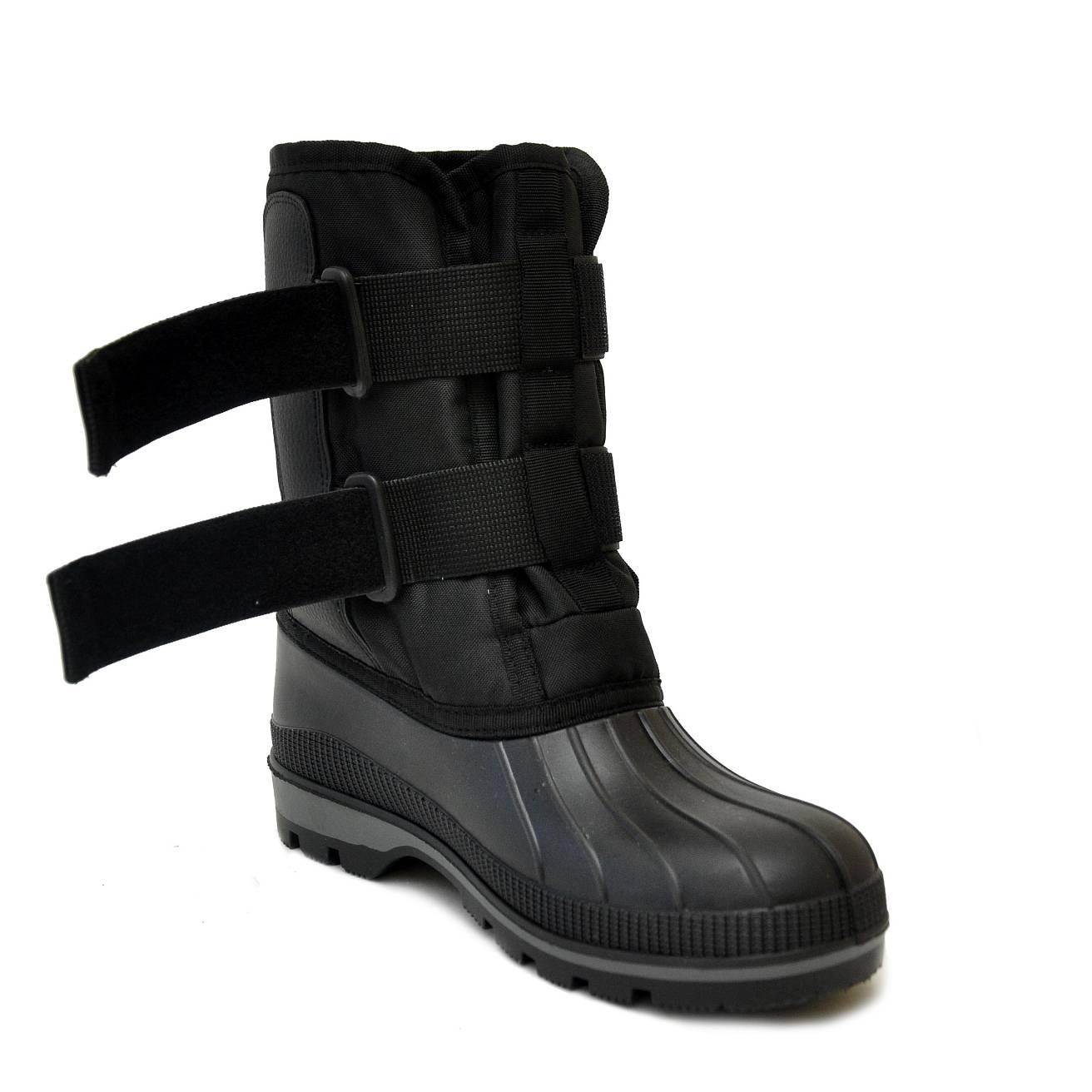 Сноубутсы Nordman Kraft  утепленные из ТЭП на липучках черные - фото 4